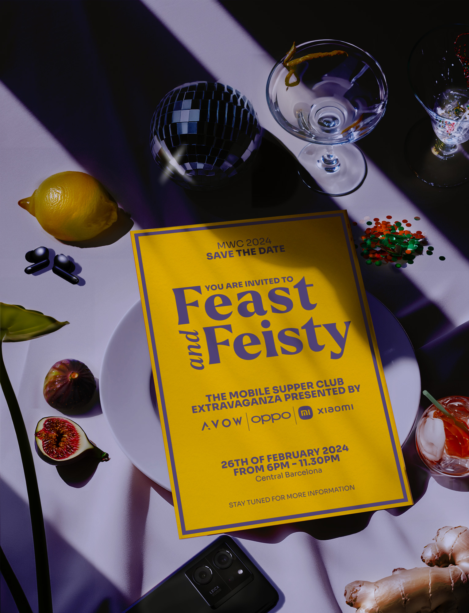 AVOW Feast and Feisty MWC Party